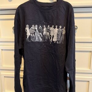 Taylor Swift Eras Navy Crewneck - XL
